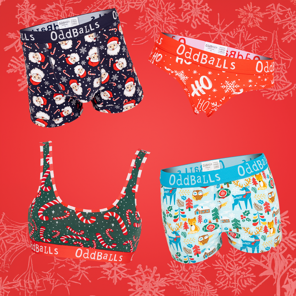 OddBalls - Christmas underwear has LANDED! 🎄🎅 Choose from THREE Limited  Edition designs – Candy Canes, Nutcracker and Secret Santa! 😍🎁 SHOP HERE  –