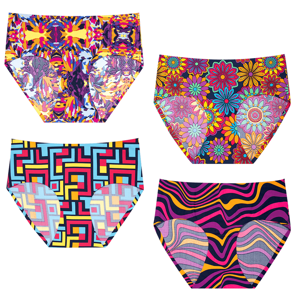 Magical Bundle Ladies Seamless Full Briefs 4 Pack Bundle 