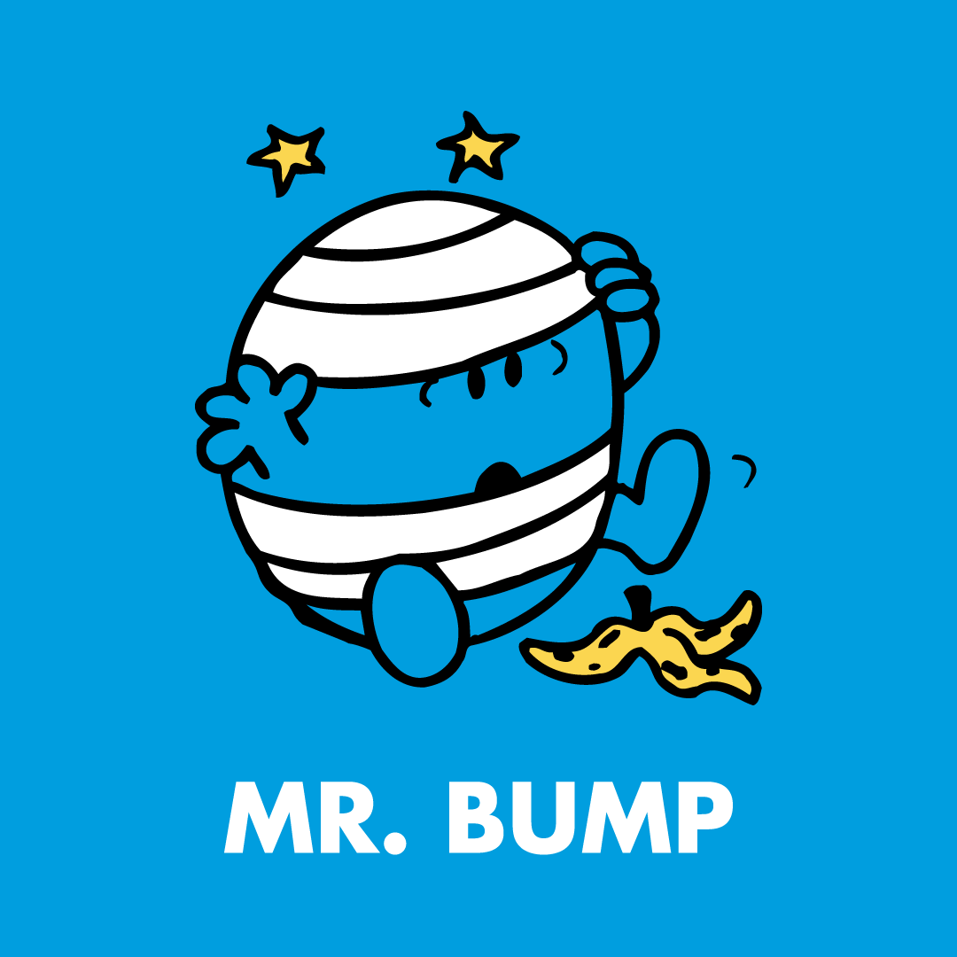 Mr Men - Mr Bump