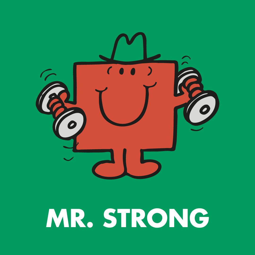 Mr Men - Mr Strong