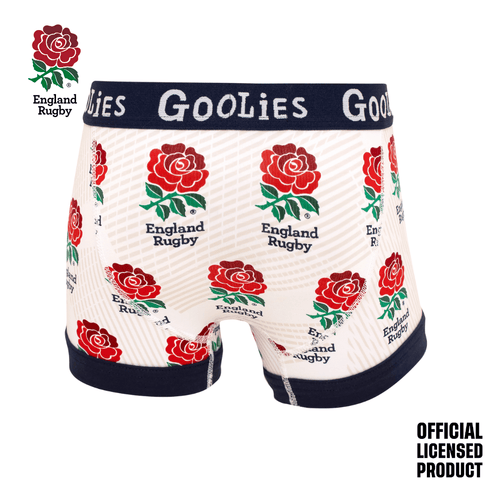 England Rugby 23/24 Home - Kids Boxer Shorts - Goolies