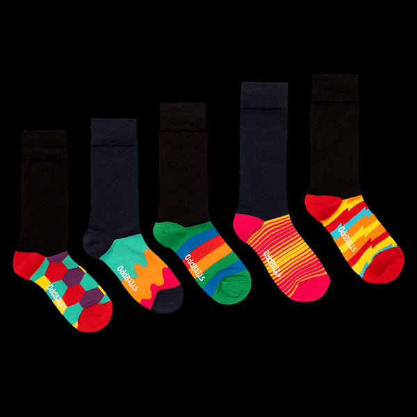 Hidden 5 Pack - Socks Bundle