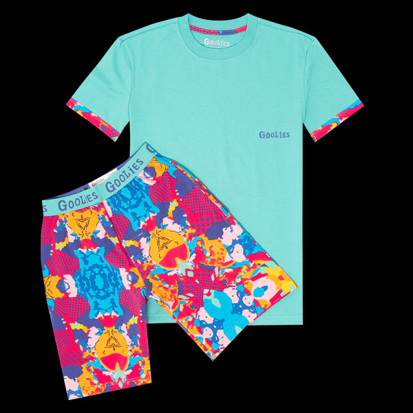 Goolies (Kids) Short Pyjamas - Arty Farty - Shorts & T-Shirt