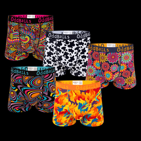 Adventurer Bundle - Mens Boxer Shorts 5 Pack Bundle