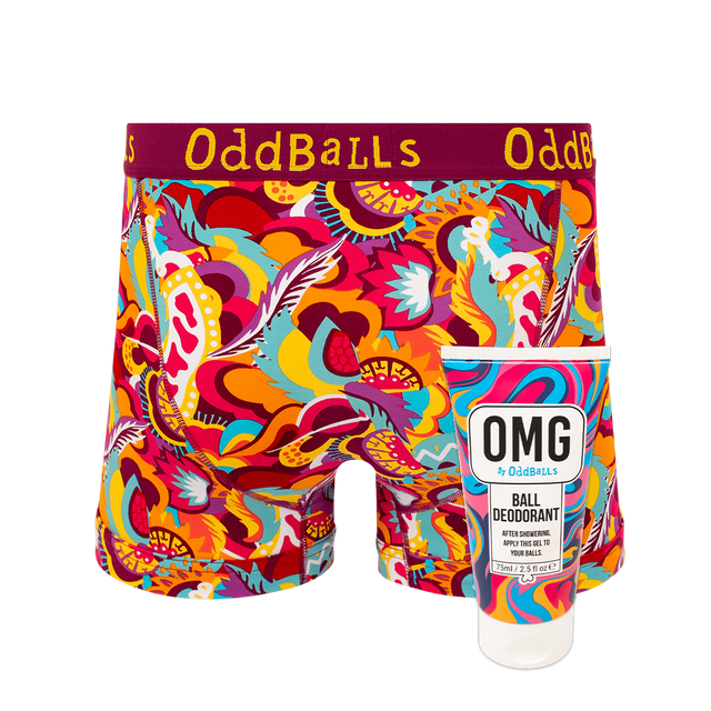 Festival - Mens Boxer Briefs & Ball Deodorant Bundle