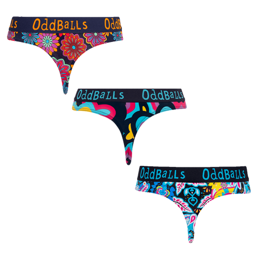 Best Bits Bundle - Ladies Thong 3 Pack Bundle