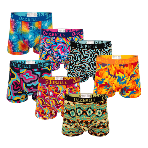 Best of 2024 Bundle - Mens Boxer Shorts 7 Pack