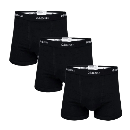 Classic Black Bundle - Mens Boxer Shorts 3 Pack Bundle