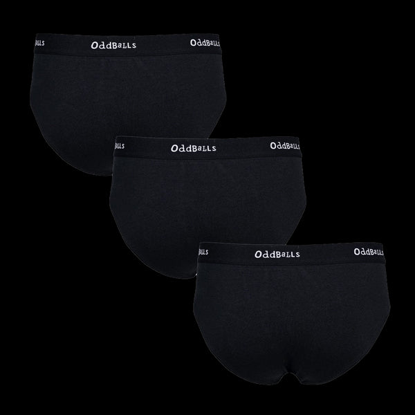 Classic Black Bundle - Mens Briefs 3 Pack Bundle