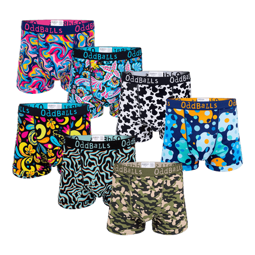 Black Friday Bundle - Mens Boxer Shorts 7 Pack Bundle