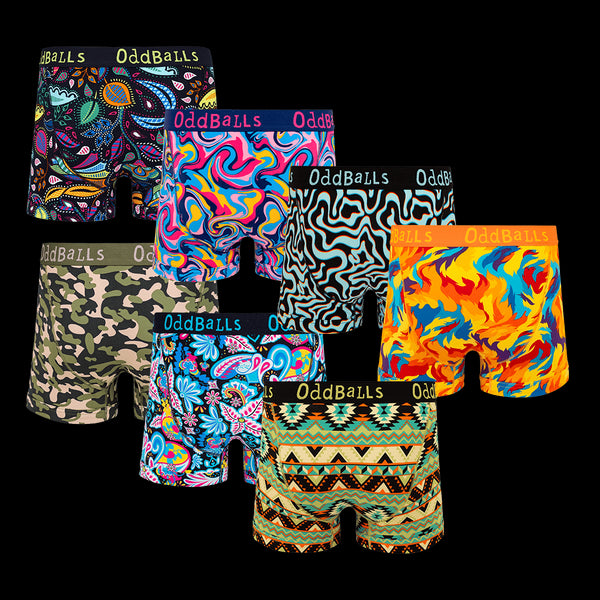 Black Friday Bundle - Mens Boxer Shorts 7 Pack