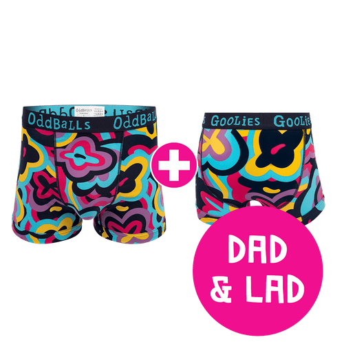 Blubber Dad & Lad Bundle - Mens Boxer Shorts & Kids Boxer Shorts Bundle