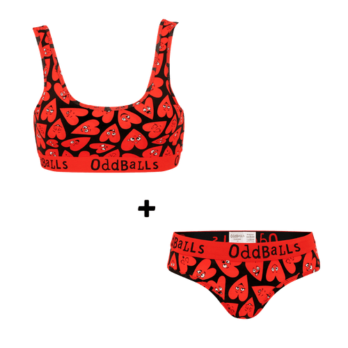 Loved Up Bundle - Damenslips + Bralette