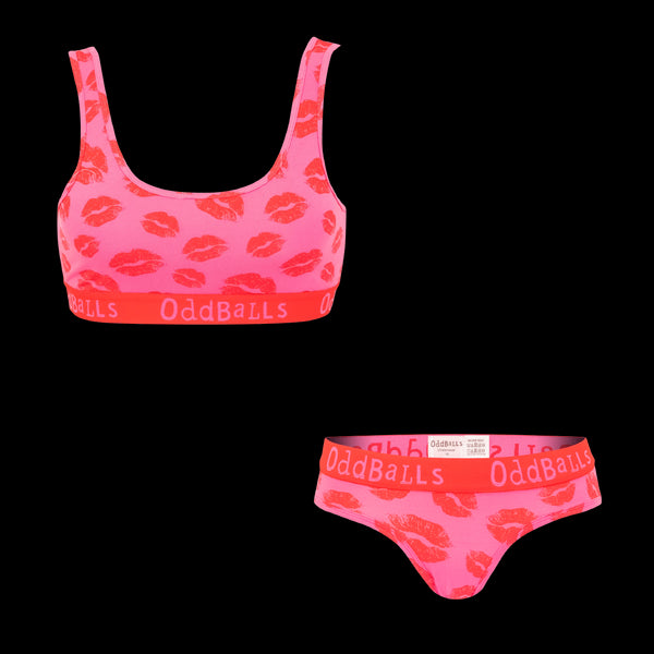 Hot Lips Bundle - Womens Briefs + Bralette