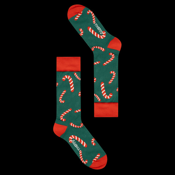 Candy Canes Bundle - Ladies Thong + Socks Bundle