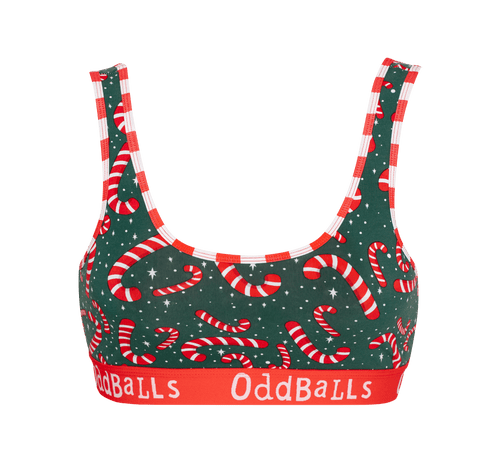 Candy Canes - Damen Bralette