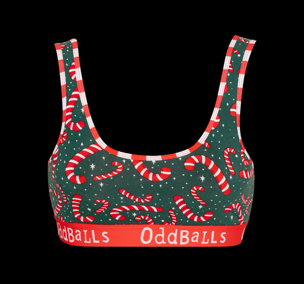 Candy Canes - Ladies Bralette