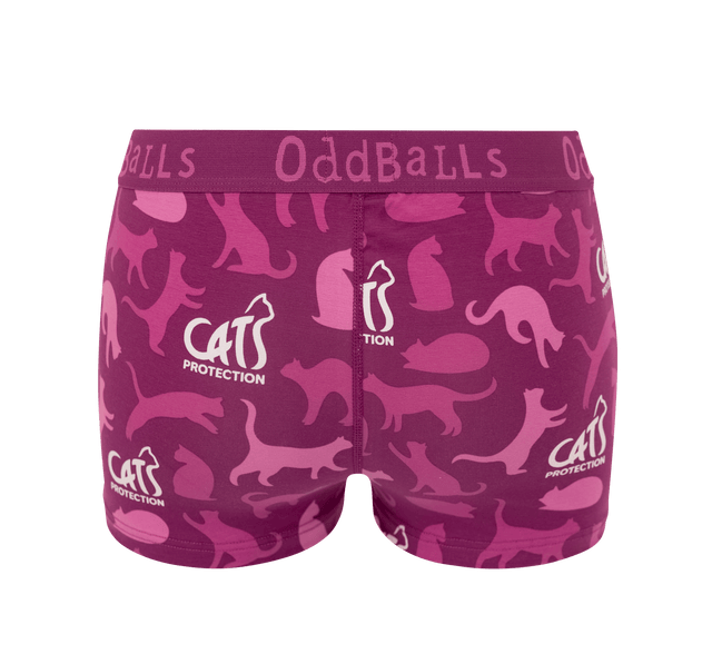 Cats Protection - Ladies Boxers