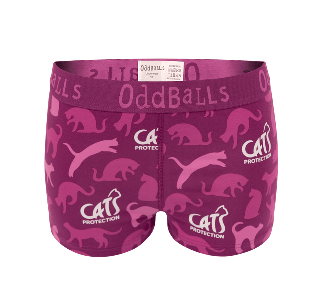 Cats Protection - Ladies Boxers