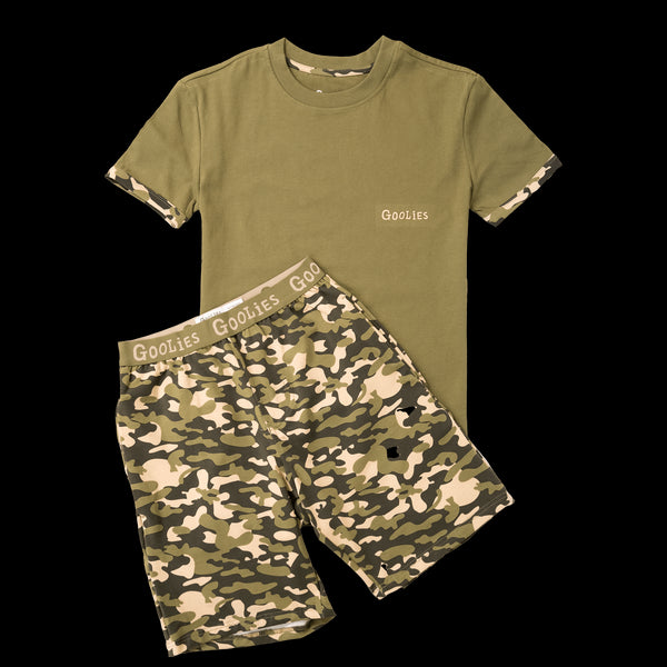 Goolies (Kids) Short Pyjamas - Commando - Shorts & T-Shirt