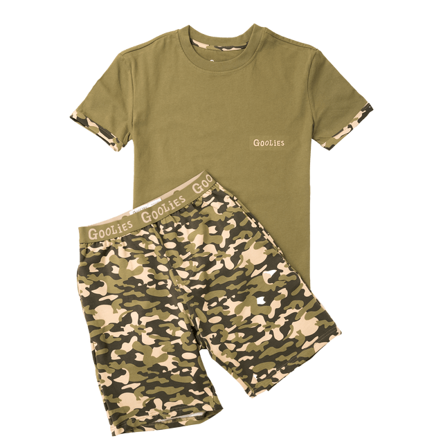 Goolies (Kids) Short Pyjamas - Commando - Shorts & T-Shirt