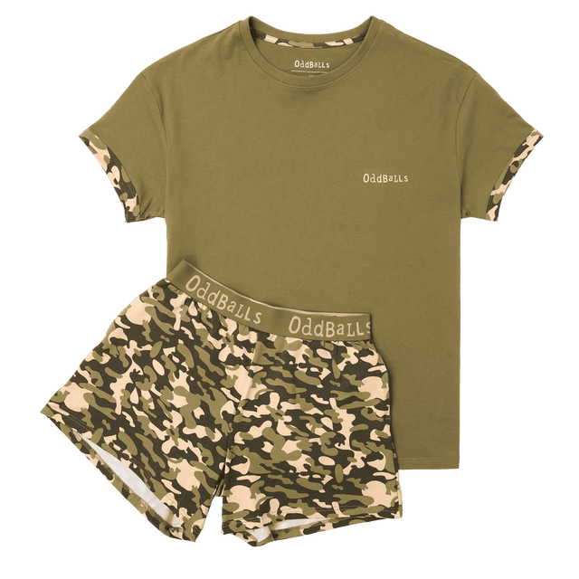 Womens Pyjama Shorts - Commando