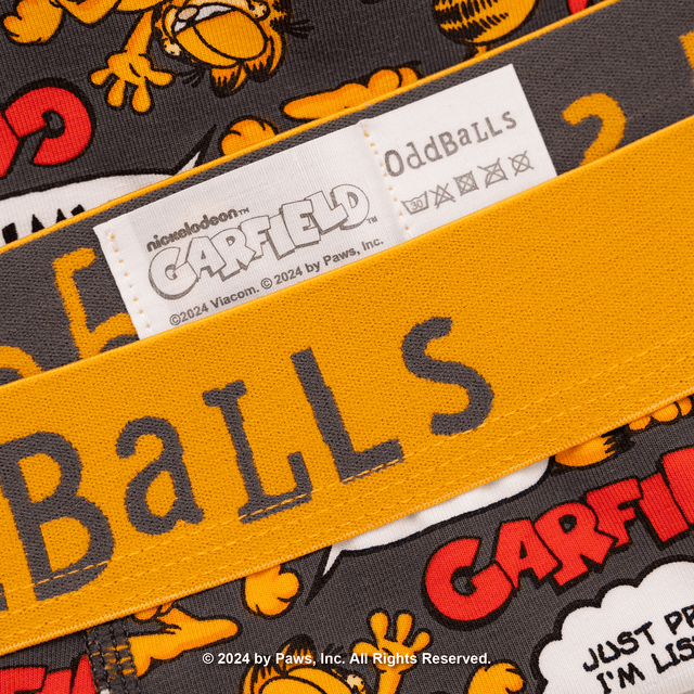 Garfield Grey - Mens Boxer Briefs