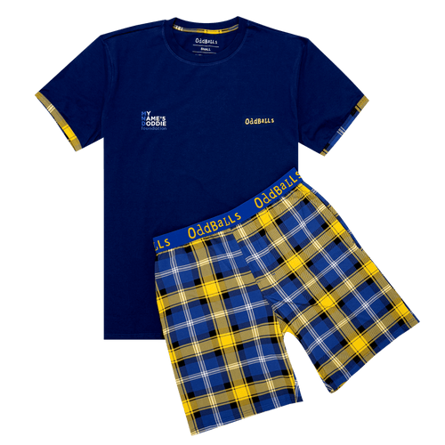 Mens Short Pyjamas - Doddie Weir - Shorts & T-Shirt