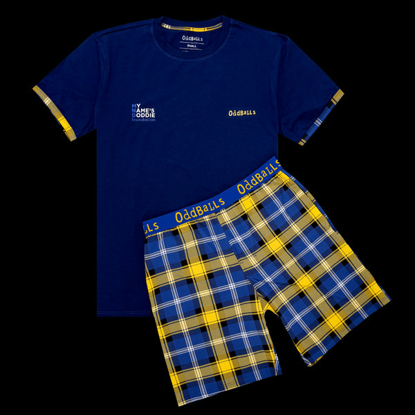 Mens Short Pyjamas - Doddie Weir - Shorts & T-Shirt