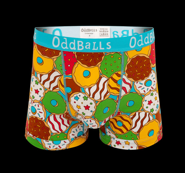 Donuts Dad & Lad Bundle - Mens Boxer Shorts & Kids Boxer Shorts Bundle