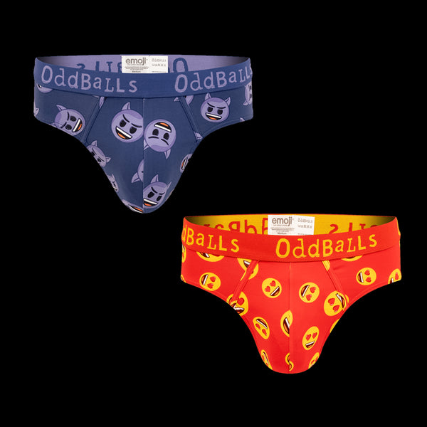 Devil & Heart Eyes Bundle - Mens Briefs 2 Pack Bundle