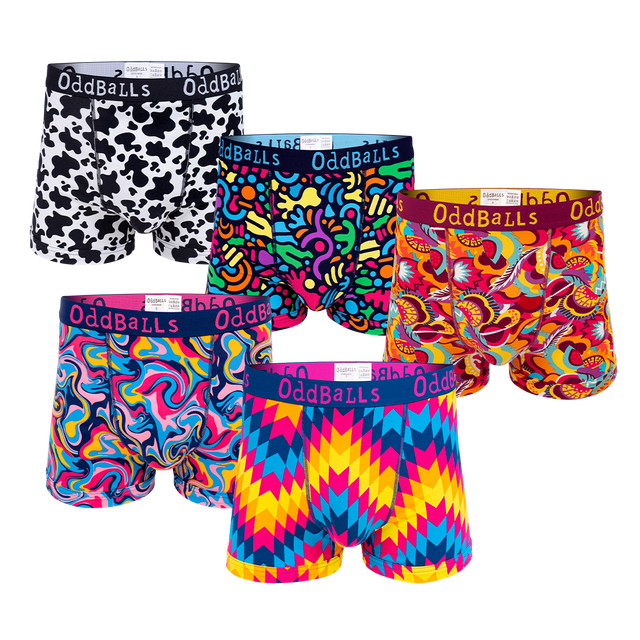 Elemental Bundle - Mens Boxer Shorts 5 Pack Bundle