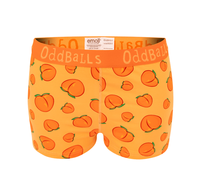 Peach - emoji® - Ladies Boxers