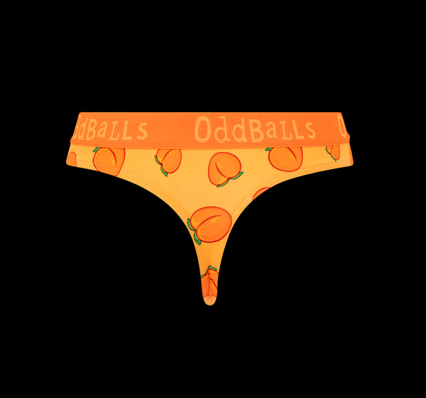 Peach - emoji® - Ladies Thong