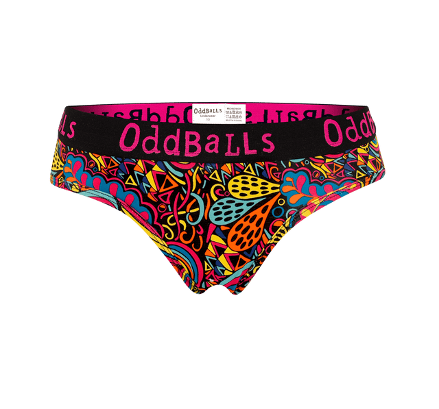OddBalls, Ladies Briefs Multipack, Womens Underwear