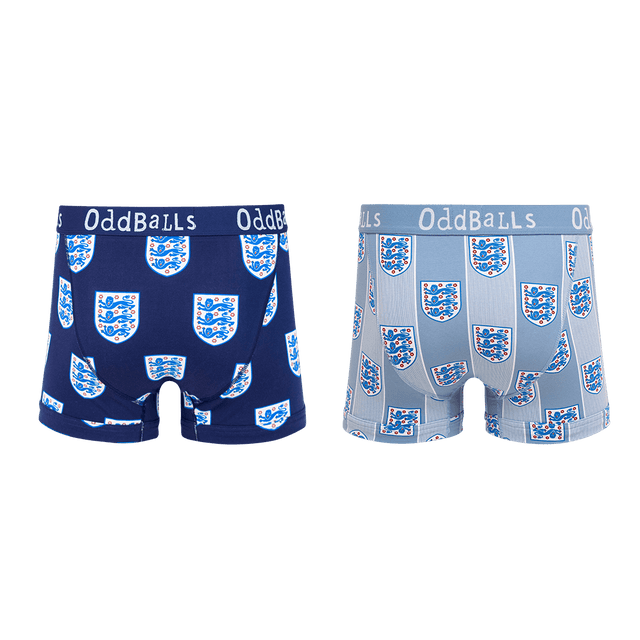 England FA Classic & Away & Away Bundle - Mens Boxer Shorts 2 Pack Bundle