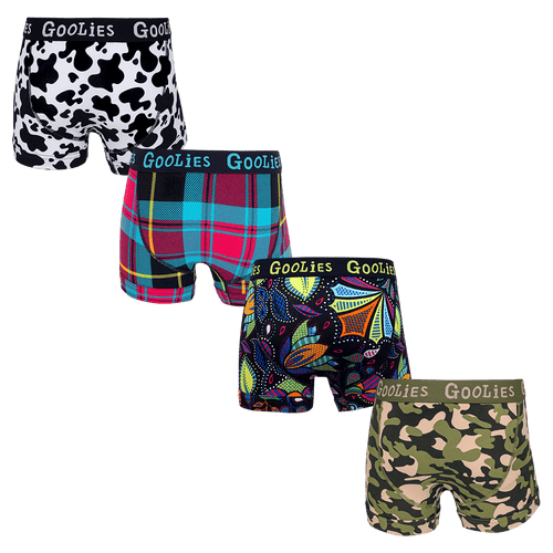 Explorers Bundle - Kinder-Boxershorts im 4er-Pack 