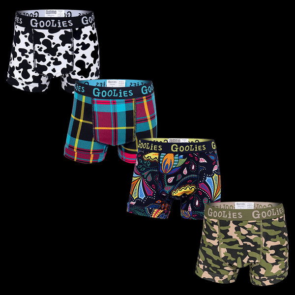 Explorers Bundle - Kids Boxer Shorts 4 Pack Bundle