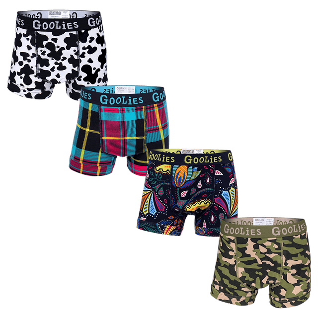 Explorers Bundle - Kids Boxer Shorts 4 Pack Bundle