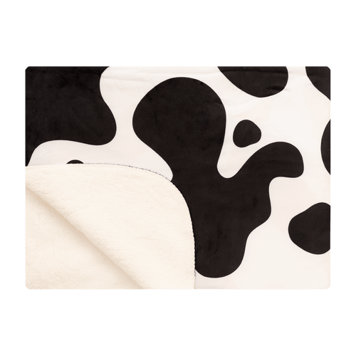 Fat Cow - Fleece Blanket