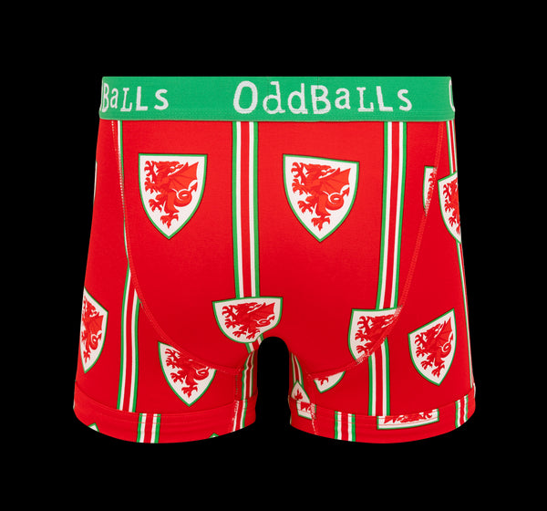 FA Wales Bundle - Mens Boxer Shorts 2 Pack