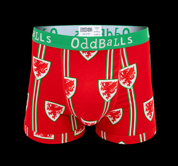 FA Wales Bundle - Mens Boxer Shorts 2 Pack