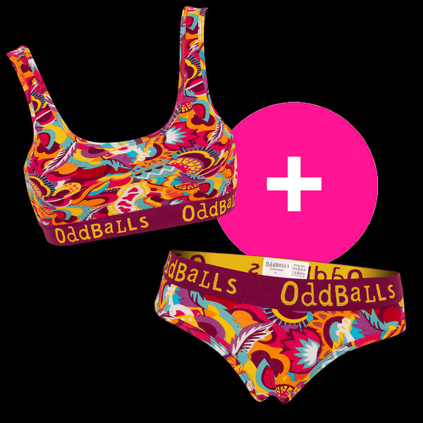 Festival - Women's Bralette and Briefs Bundle