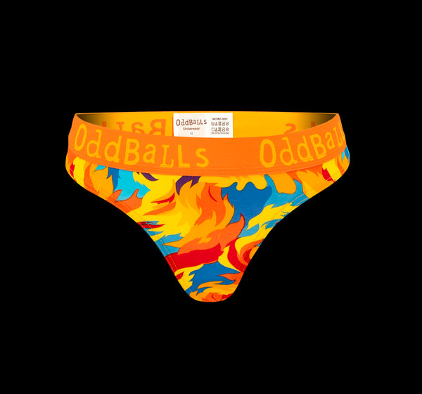 Great Balls of Fire - Ladies Thong