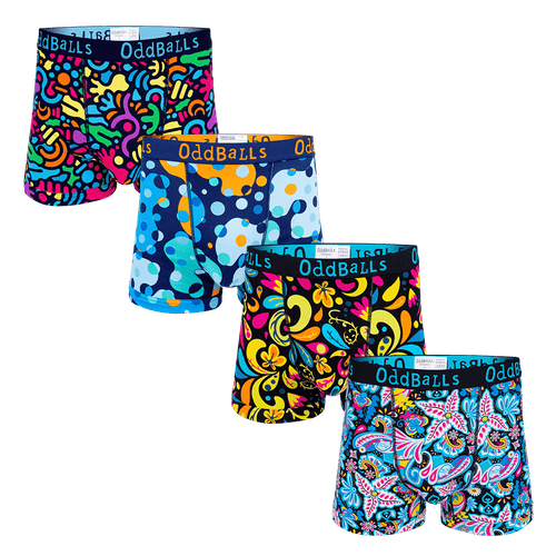 Galaxy Bundle - Mens Boxer Shorts 4 Pack Bundle