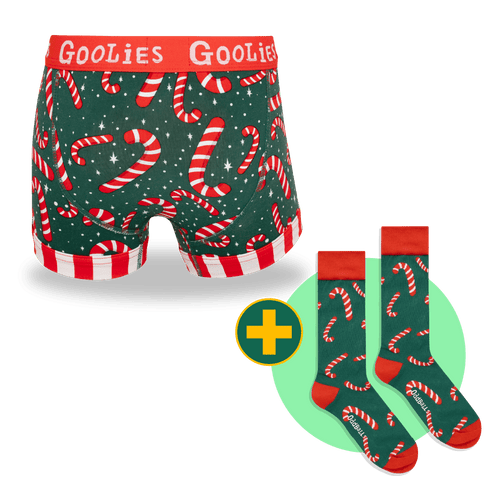 Candy Canes Bundle - Goolies + Socks Bundle