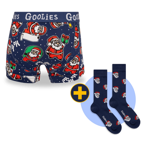 Santa Claus Bundle - Goolies + Socks Bundle