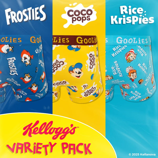 Kelloggs Variety Pack - Kids Boxer Shorts 3 Pack