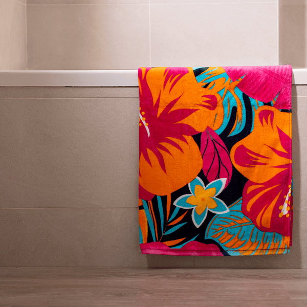 Hibiscus - Bath Towel