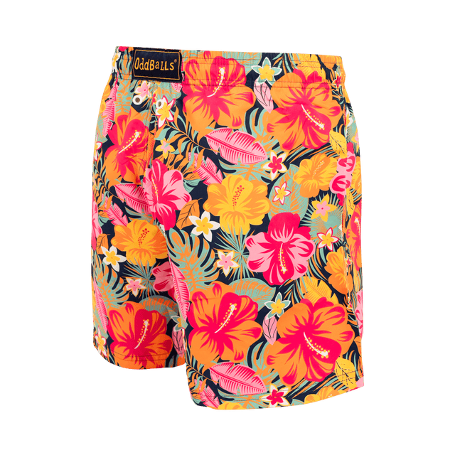 Adult Swim Shorts - Hibiscus